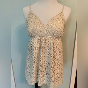 Express baby doll style top Sz S